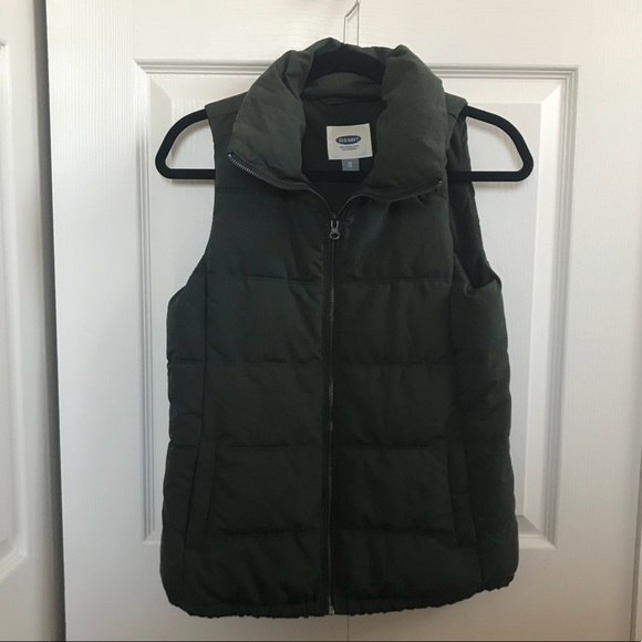 Old Navy Olive Green Vest - Picture 1 of 2